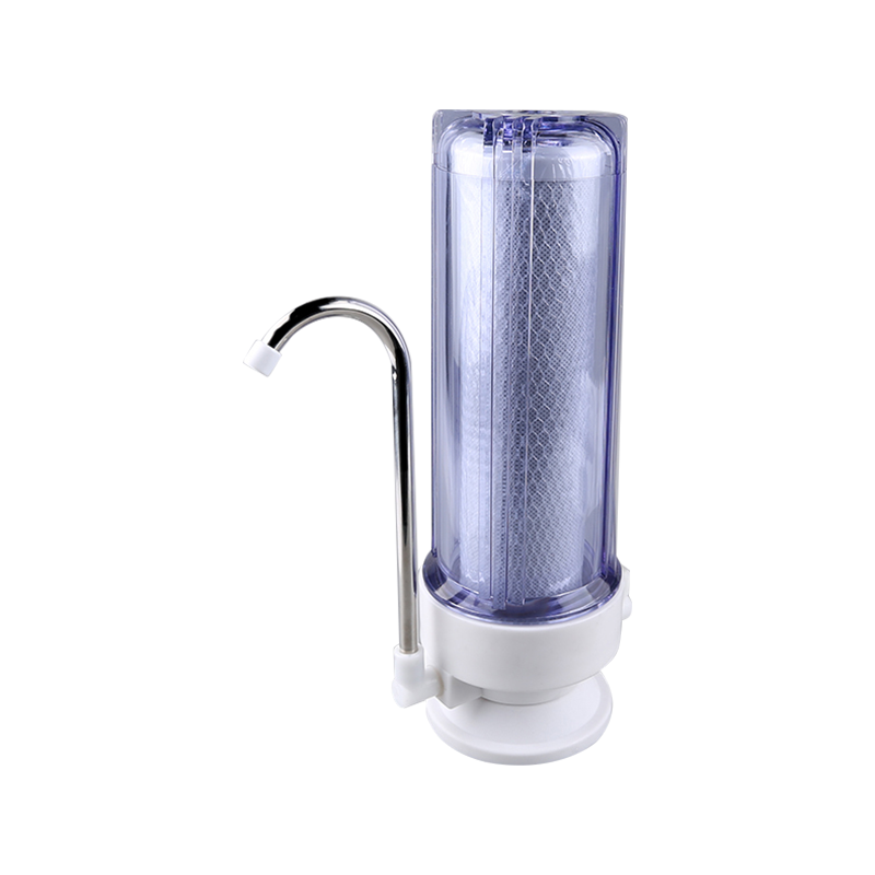RH-JJ1 PET Single Counter Top Water Filter med slang